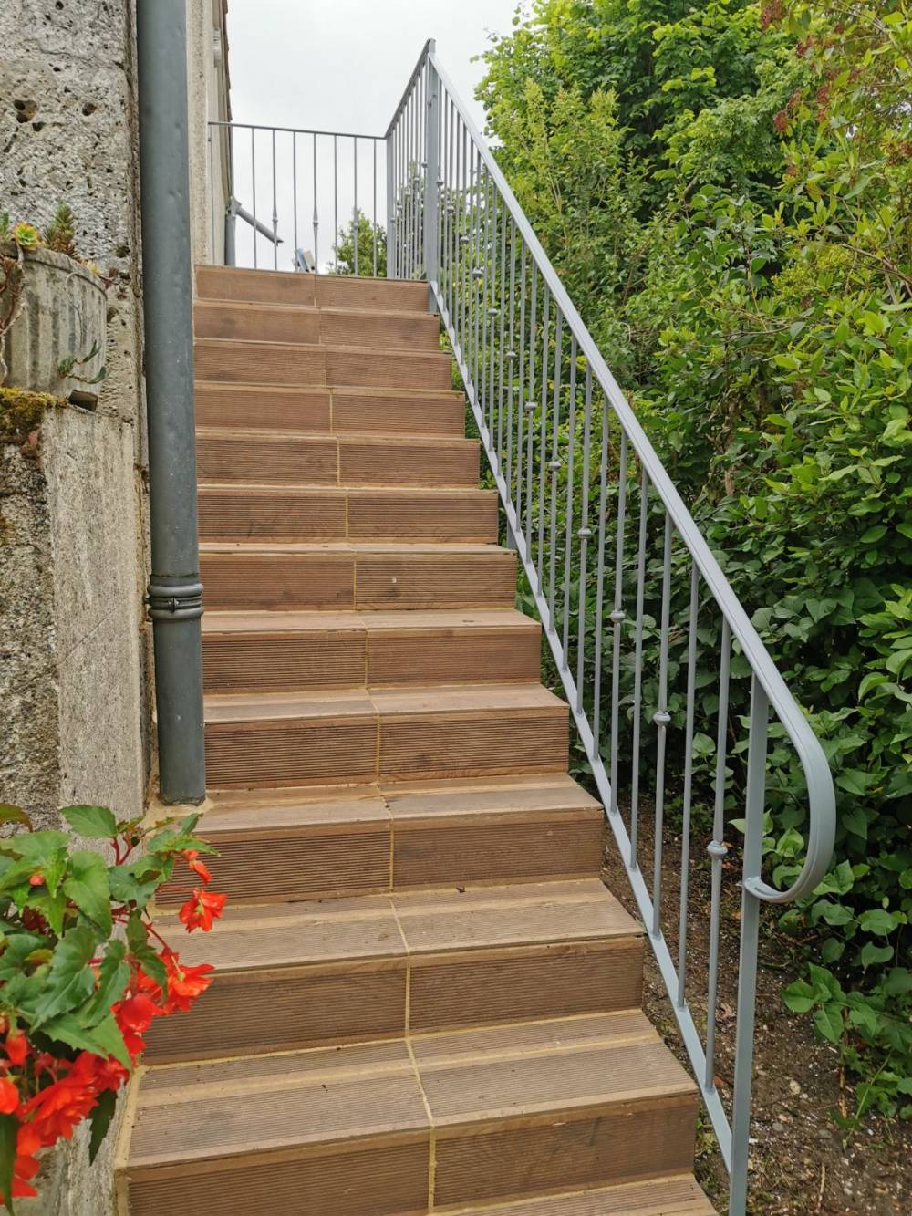rampe escalier droit