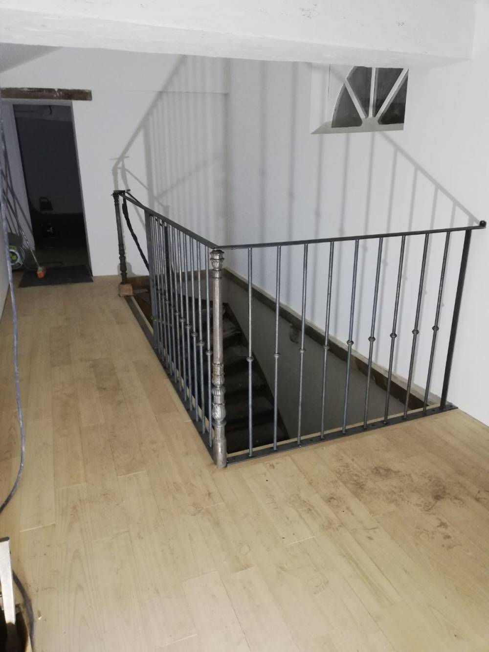 garde-corps cage d'escalier